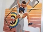 Peter Philips (b1939) Original Olympische Spiele München Advertisement Poster, Munich Germany,  - 4