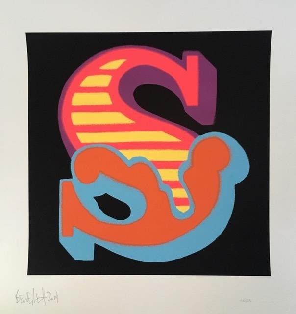BEN EINE (b.1970) ‘SEX’ Three ways, Circus Shutter Font -Signed, limited edition, screen - 2