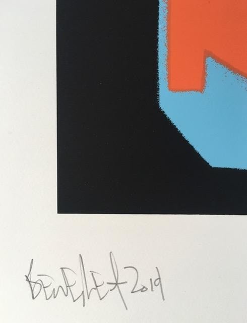 BEN EINE (b.1970) ‘SEX’ Three ways, Circus Shutter Font -Signed, limited edition, screen - 3