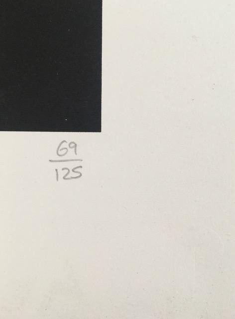 BEN EINE (b.1970) ‘SEX’ Three ways, Circus Shutter Font -Signed, limited edition, screen - 7