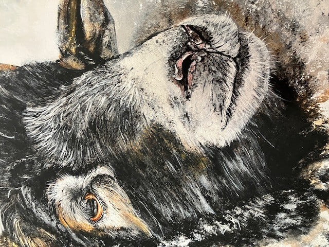 2 Ram Oil Paintings On Canvas. Artist Is Miranda Assink - 12