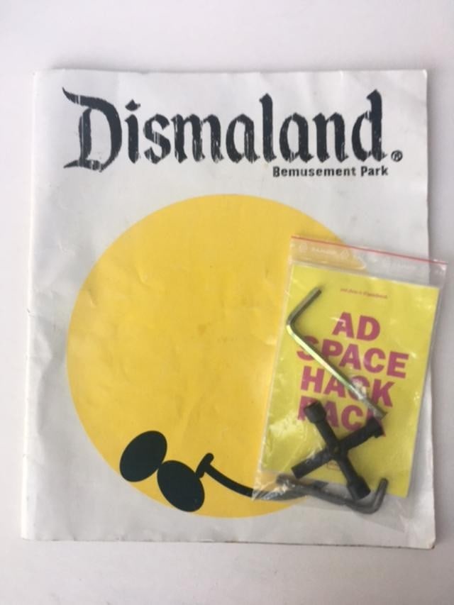 Banksy (b1974) Dismaland Bemusement Park Souvenirs Including Add Space Hack Pack, Rare 2015 - 12