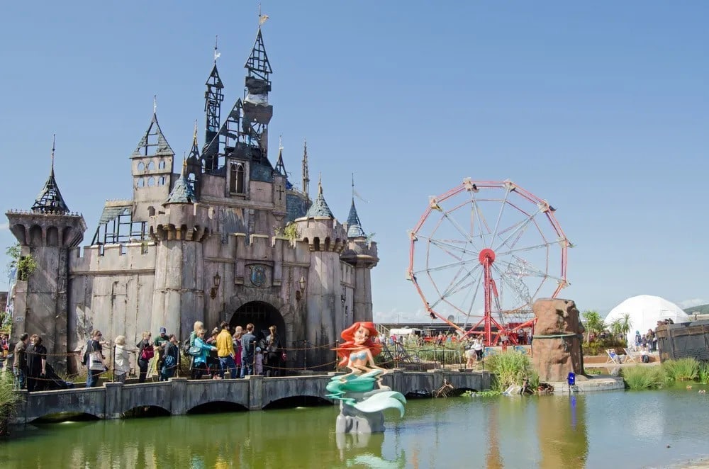 Banksy (b1974) Dismaland Bemusement Park Souvenirs Including Add Space Hack Pack, Rare 2015 - 15