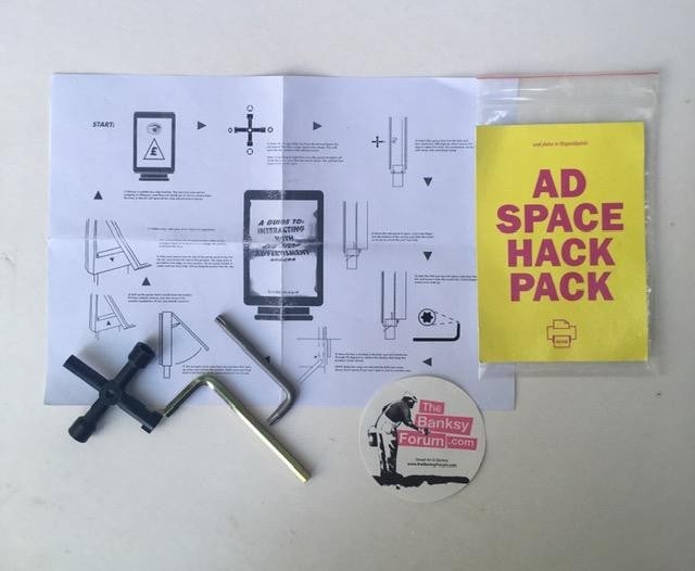 Banksy (b1974) Dismaland Bemusement Park Souvenirs Including Add Space Hack Pack, Rare 2015 - 4