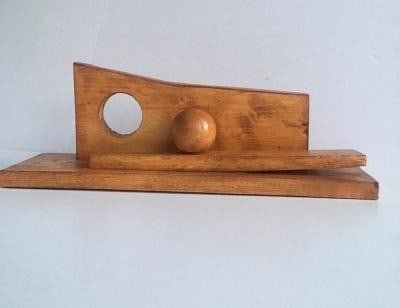 Barbara Hepworth (1903-75) Maquette of BH 81 'Ball, Hole and Plane' Sculpture From (1936) (1 of 15)