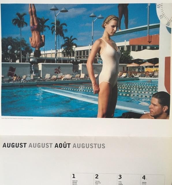 Helmut Newton (1920–2004) Lithograph Prints, Erotic Art Photography, Bi-fold Calender,Taschen, - 4
