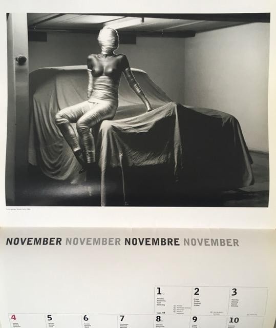 Helmut Newton (1920–2004) Lithograph Prints, Erotic Art Photography, Bi-fold Calender,Taschen, - 5