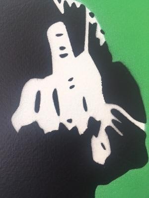 Banksy Not Banksy, 'Rude Copper' Screenprint, Signed, Editioned, COA 2018 - 5