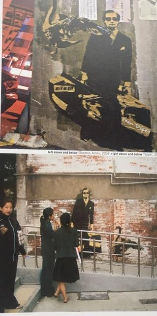 Blek Le Rat (b 1952-) 'Getting Through Walls', Double Levered Cardback Book, 2nd Edition, 2008 - 8