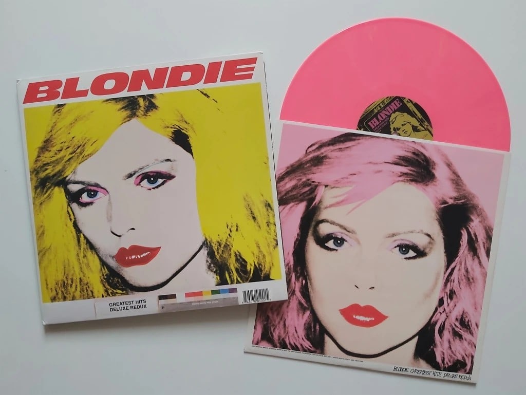 ANDY WARHOL (1928-87) ‘Debbie Harry-Red Lips’, White Colourway, Large, 36 x 36 inch, 197 - 18