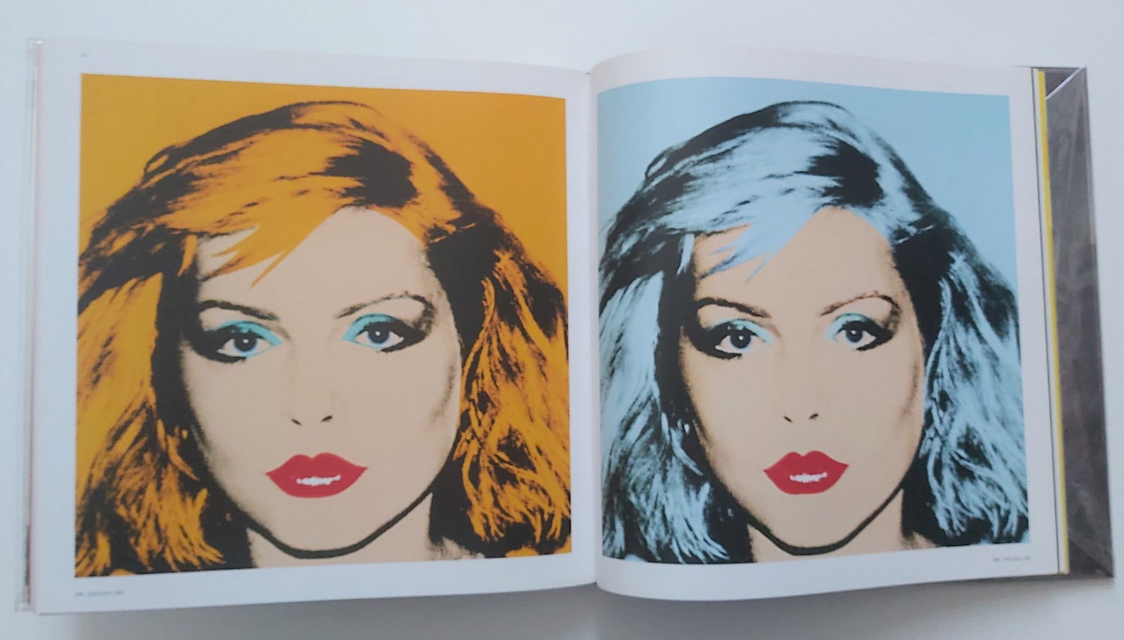 ANDY WARHOL (1928-87) ‘Debbie Harry-Red Lips’, White Colourway, Large, 36 x 36 inch, 197 - 19
