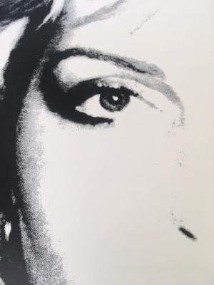 ANDY WARHOL (1928-87) ‘Debbie Harry-Red Lips’, White Colourway, Large, 36 x 36 inch, 197 - 3