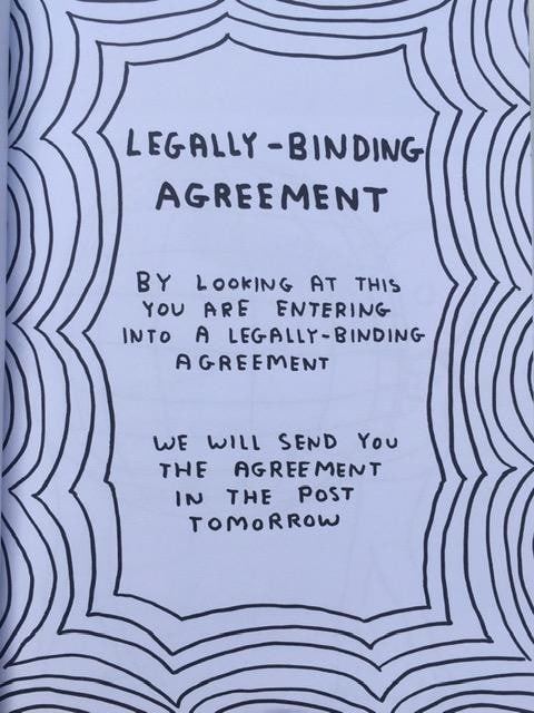 Title: David Shrigley OBE (b1968) ‘Fully Coherent Plan: For A New and Better Society’, E - 3