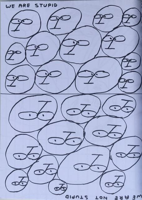 Title: David Shrigley OBE (b1968) ‘Fully Coherent Plan: For A New and Better Society’, E - 5