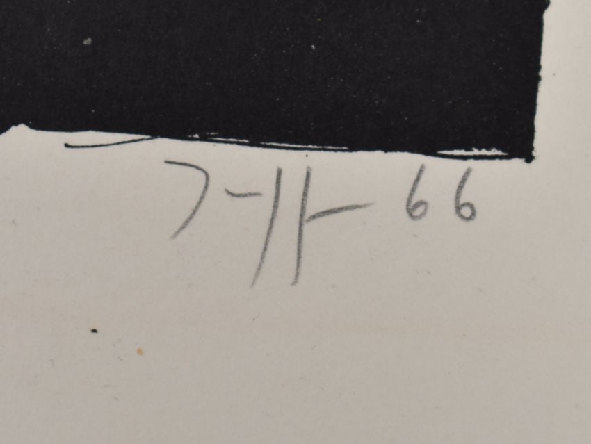 Horst Janssen (1929 -95) Large Screenprint DaDa Surrealist Original Radierung On Wove, Ltd Ed, 19... - 6