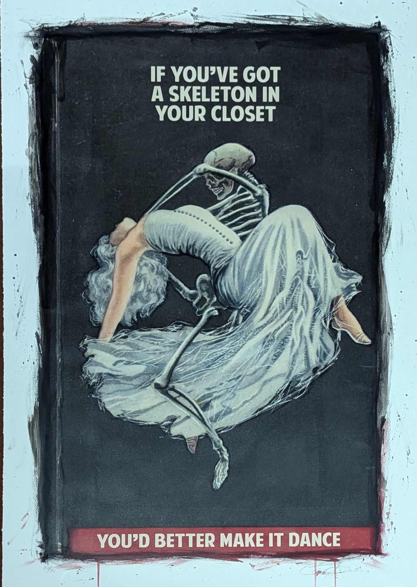 The Connor Brothers (b.1968) ‘If You’ve Got A Skeleton’ Screenprint, Signed, Editi (1 of 11)