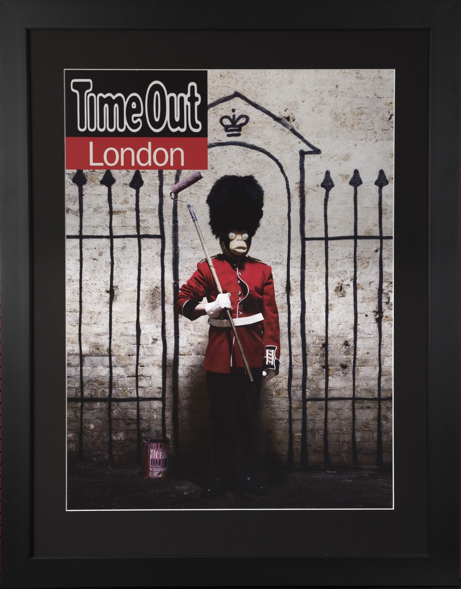 Banksy Self Portrait Limited Edition ( 5000 Less 3500) Exhibited Worldwide: Title: Banksy Self Portrait Limited Edition ( 5000 Less 3500) Exhibited Worldwide Description: Published March 2010 by Time Out They were created to raise money for the Haiti Appeal (5000 were