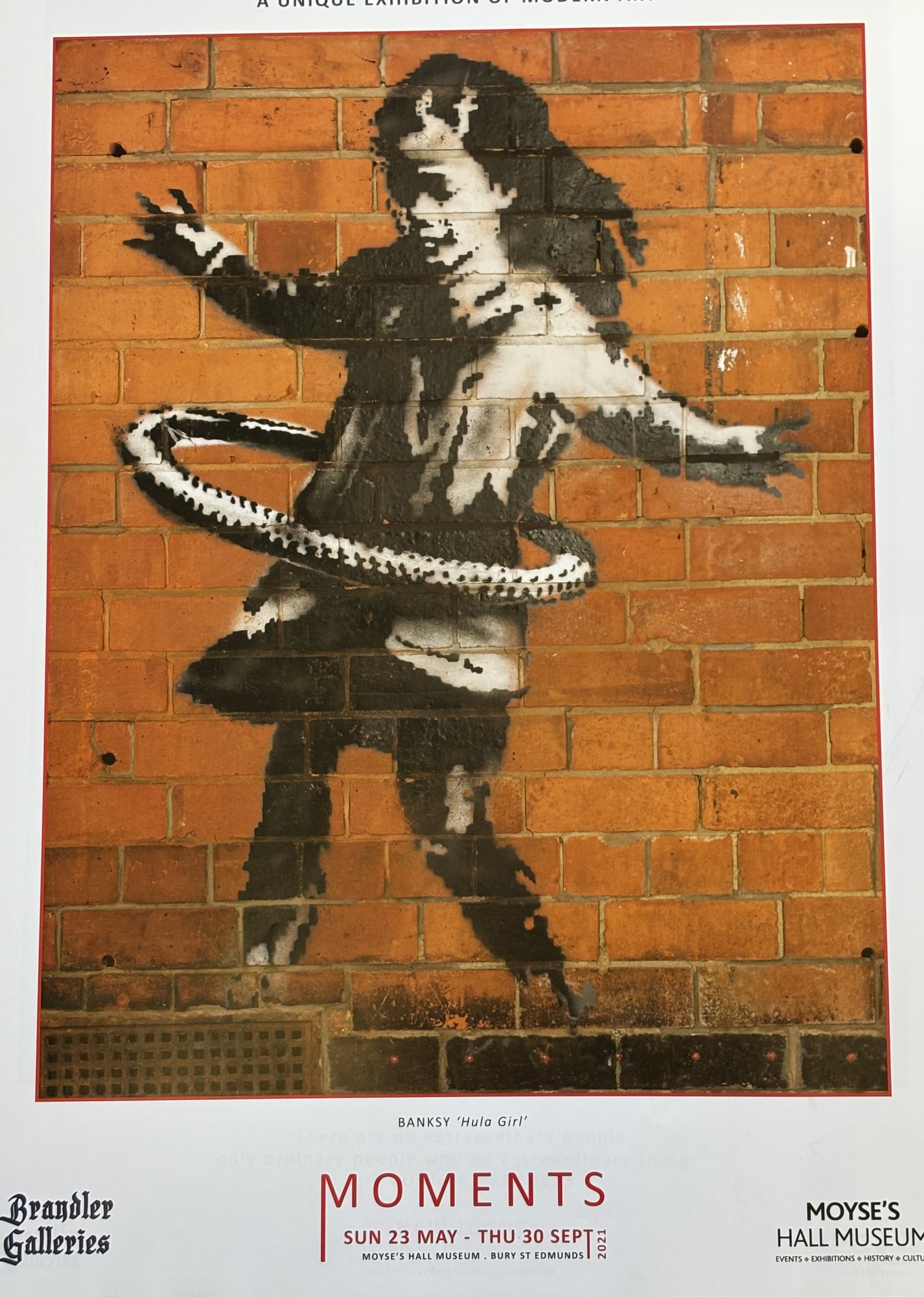Banksy Hula Hoop Poster - Limited Edition Unsigned Naturally 50 x 70 cm Free Post In UK: Title: Banksy Hula Hoop Poster - Limited Edition Unsigned Naturally 50 x 70 cm Free Post In UK Description: From Nottingham, it was going to be water jetter off the wall. I saved it and i