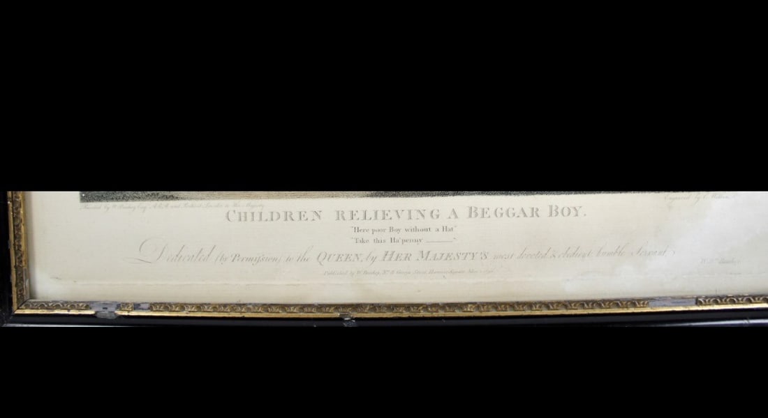 After Sir William Beechey (1753-1839) “ Children Relieving A Beggar - 5