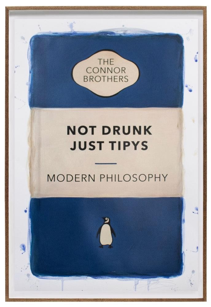 The Connor Brothers, Not Drunk Just Tipys, 2022: Title: The Connor Brothers, Not Drunk Just Tipys, 2022 Description: Artist: The Connor Brothers Title: Not Drunk Just Tipys, 2022 Medium: Hand coloured pigment print with acrylic