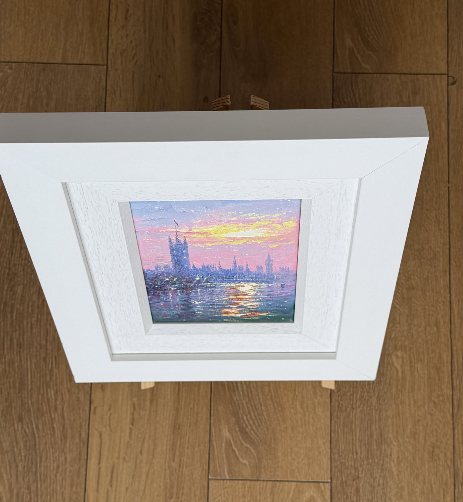 'Sunshine Sparkle Westminster' Original oil on canvas by Andrew Grant Kurtis - 8