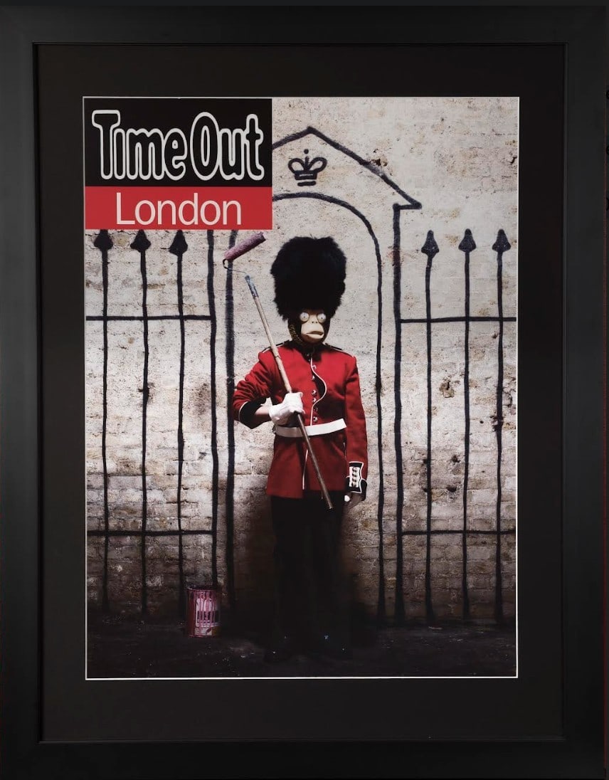 Banksy Self Portrait With Time Out (1 of 1)