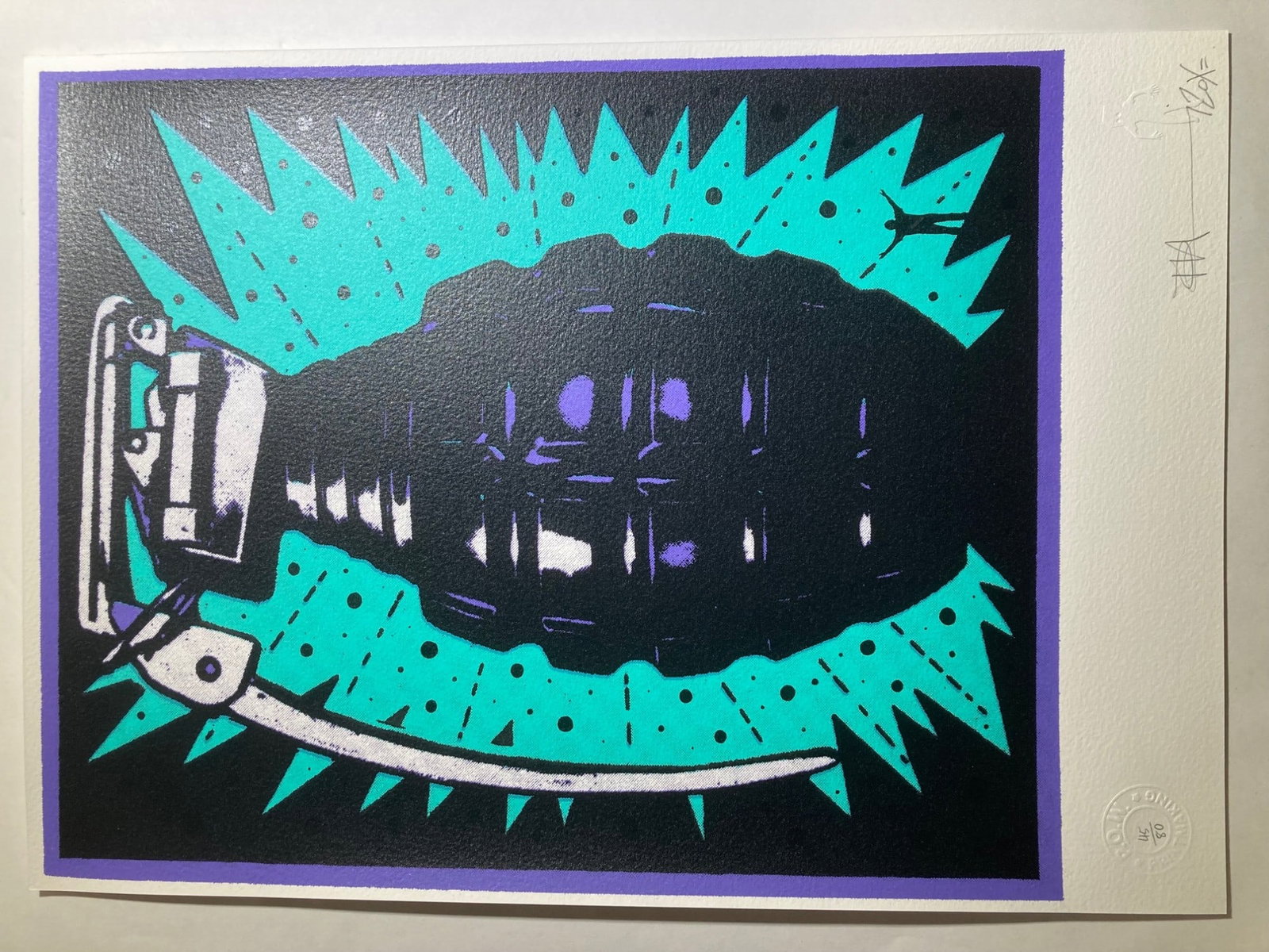 Paul Insect (B.1971)‘Unclear Residents’Pow 2010 Complete Bound Portfolio of Screen-Print - 17