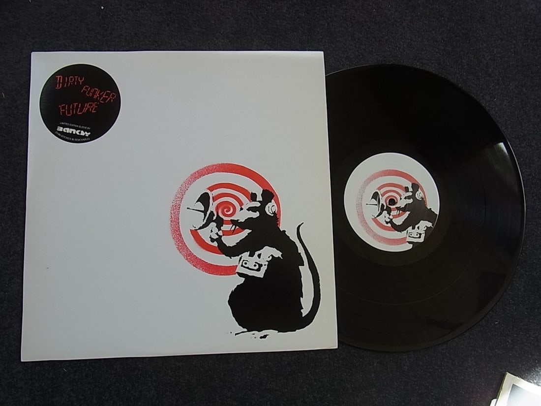 Banksy Limited Edition (1000) Radar Rat Record & Cover As Seen In Museums. Free Post In UK r/w: Title: Banksy Limited Edition (1000) Radar Rat Record & Cover As Seen In Museums. Free Post In UK r/w Description: This record & Cover is from a very sought-after field for original Banksy