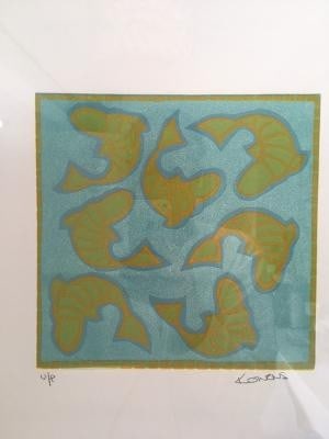 Kate Owens (1980) 'Untitled', Screen Print, Editioned, Signed, 2009 - 2