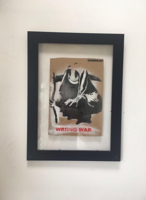 Banksy (b1974) ‘Wrong War’ & 6 Dismaland Bemusement Park Souvenirs Inc Framed Banksy Fre - 2