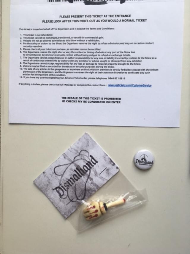 Banksy (b1974) ‘Wrong War’ & 6 Dismaland Bemusement Park Souvenirs Inc Framed Banksy Fre - 9
