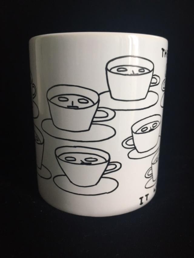 David Shrigley OBE (b 1968) ‘The Tea Is Alive’ Tea / Coffee Mug, Editioned, 2021 - 11