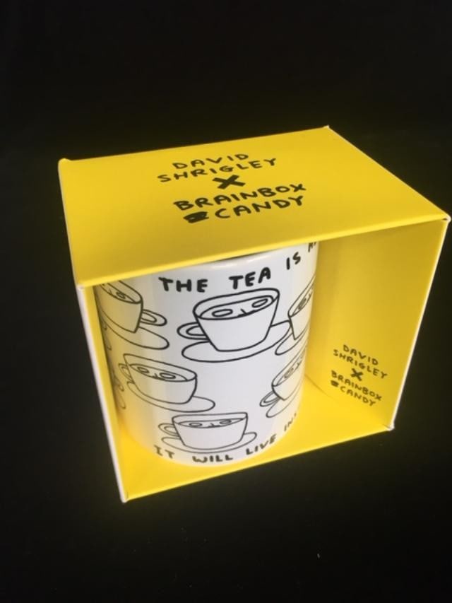 David Shrigley OBE (b 1968) ‘The Tea Is Alive’ Tea / Coffee Mug, Editioned, 2021 - 6