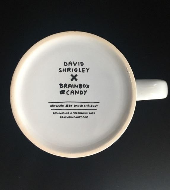 David Shrigley OBE (b 1968) ‘The Tea Is Alive’ Tea / Coffee Mug, Editioned, 2021 - 7