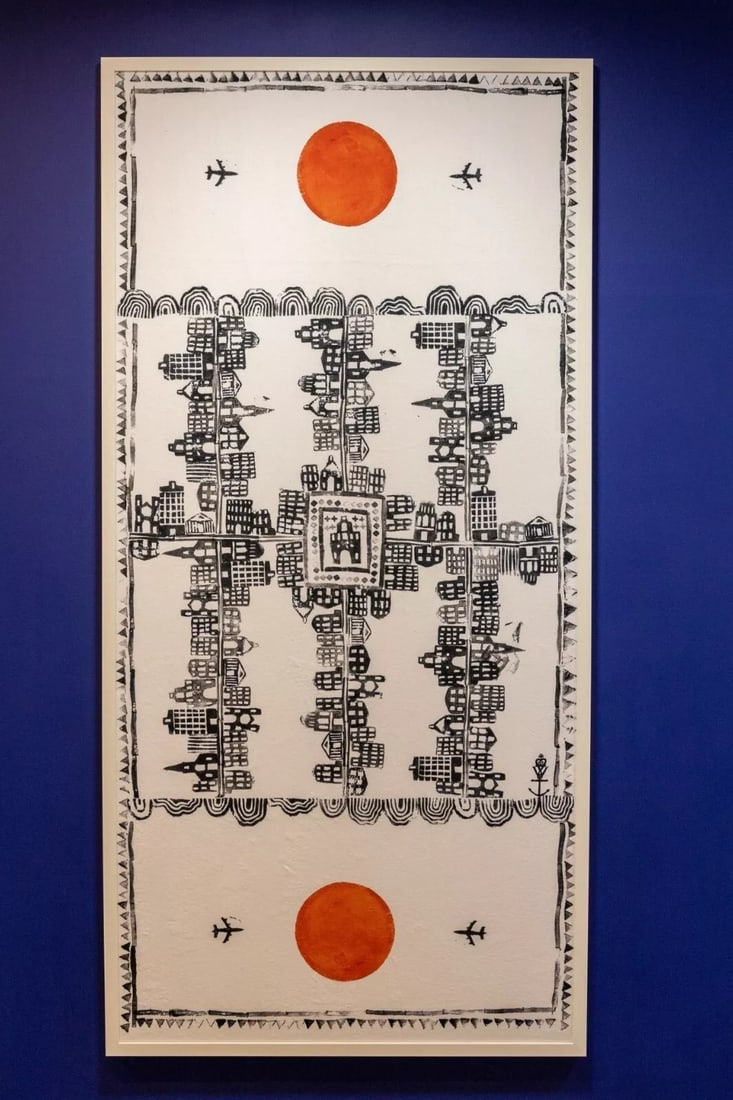 Gayson Perry RA Wall Hanging Investment / Collectors Item .Free Post In UK: Title: Gayson Perry RA Wall Hanging Investment / Collectors Item .Free Post In UK Description: This wall hanging by Grayson Perry is 151 x 80 cm and can be hung either vertical or landscape. 