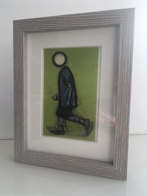Julian Opie (1958-) Pair of 3D Lenticular Moving Image, In Colours ‘Paul Running’ & R - 6