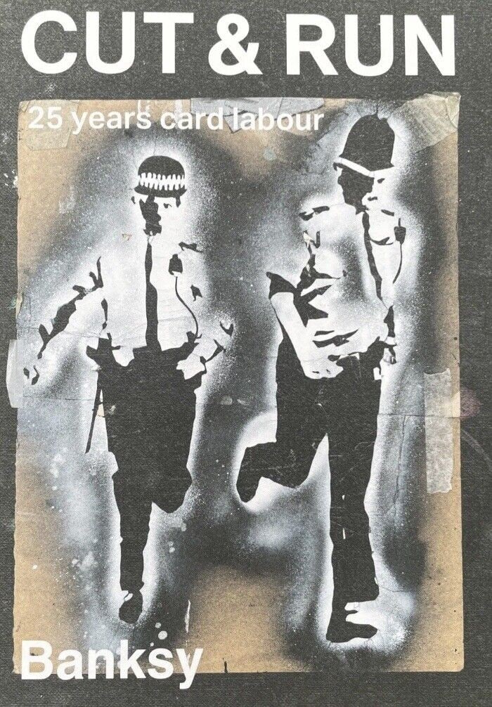 Banksy (b.1974) Authorised ‘Cut & Run - 25 Years Card Labour’, Exhibition, Glasgow GOMA  - 17