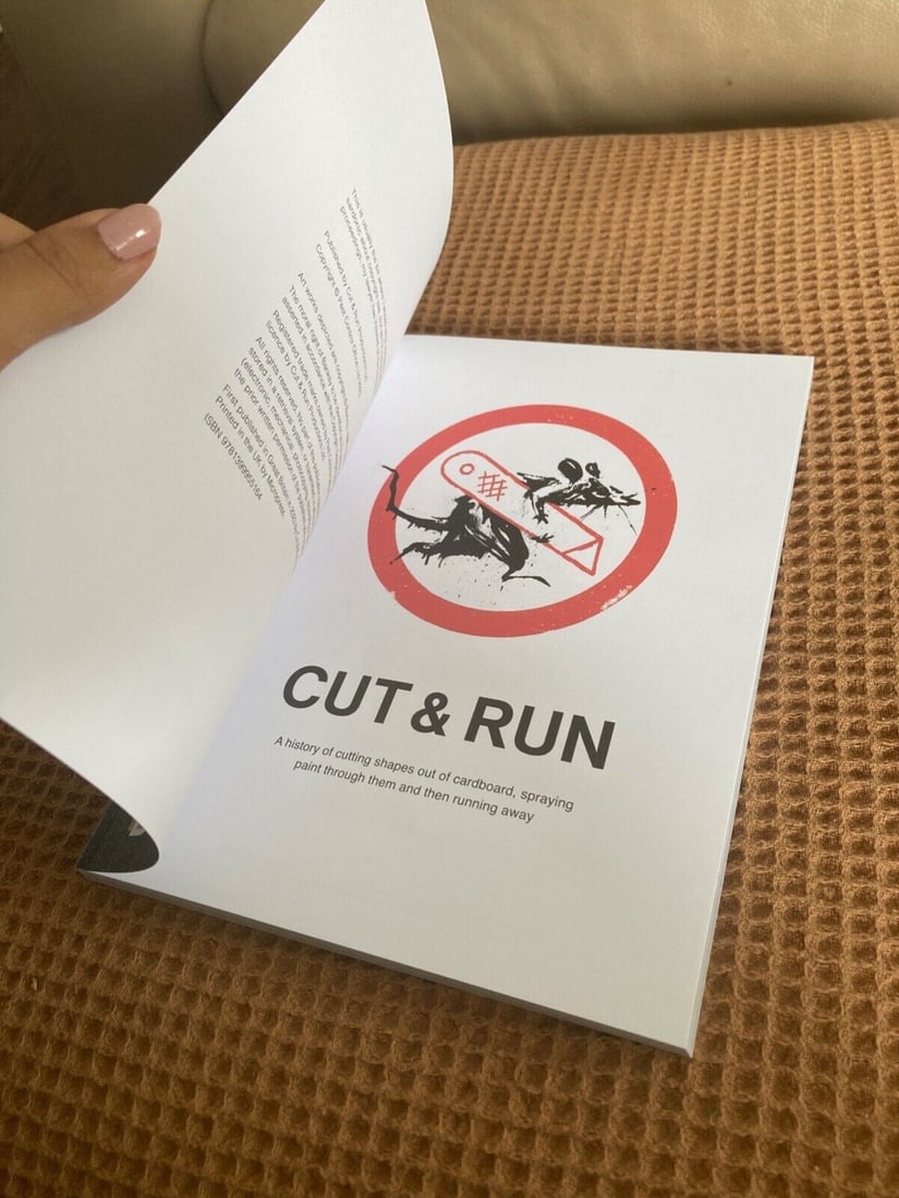 Banksy (b.1974) Authorised ‘Cut & Run - 25 Years Card Labour’, Exhibition, Glasgow GOMA  - 19