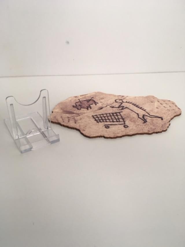 Banksy (b 1974) Peckham Rock ‘Shopping Trolly's' Cork Postcard, British Museum With Provenace, - 7