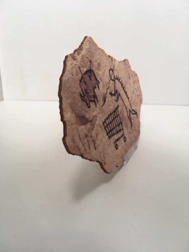 Banksy (b 1974) Peckham Rock ‘Shopping Trolly's' Cork Postcard, British Museum With Provenace, - 8