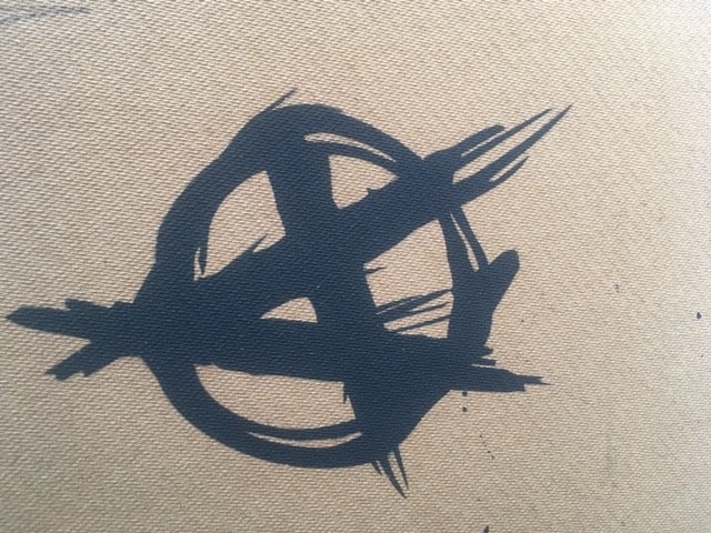 Title: Rourke Van Dal(b1964) ‘Pissing Copper’, Spray Paint Stencil, Board, Signed, 1 Off - 8
