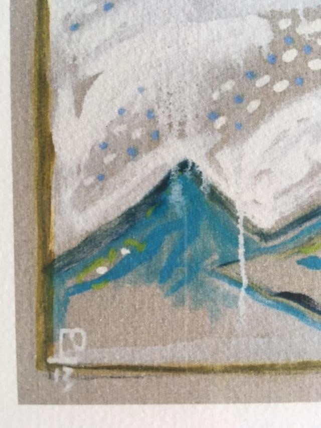 Billy Childish(b1959)'Dog Sleigh' Signed, Editioned, Pigment Print, Framed, 2013 - 5
