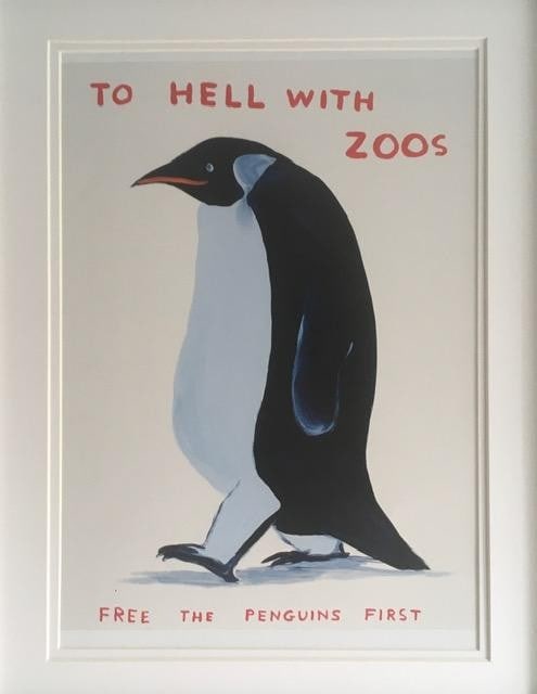 David Shrigley OBE (b 1968) ‘I Hate Humans & 3 Others’, Shrig Mini Series Offset Lithogr - 3