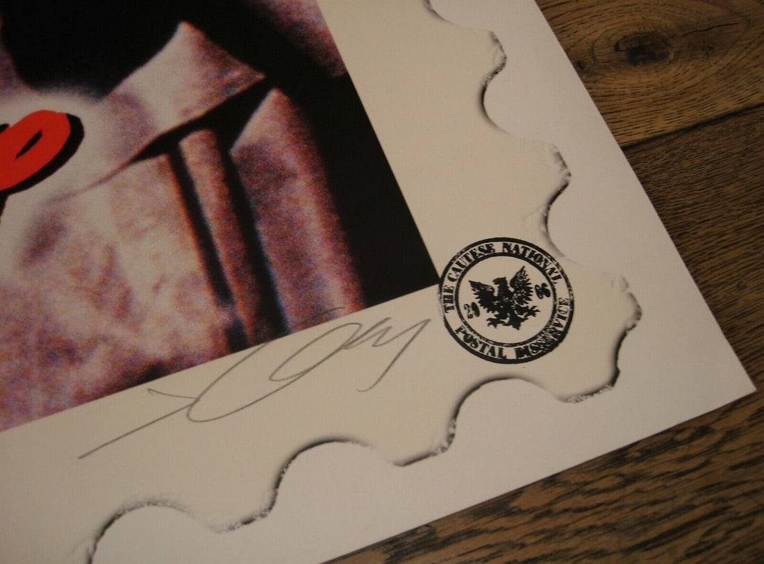James Cauty - Walt Disney Bio World - America Shut Up -Signed Edition No. 20/34 (2006) - Early Ra... - 2