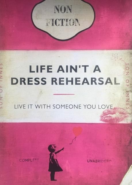 Son of Innes (b 1977) ‘Life Ain’t A Dress Rehearsal’, Penguin Classics, Giclé - 4