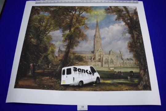 Banksy Magic, Chris Boyle (b 1972)‘Banksy Magic’ Signed, Limited Edition, Street Art, 20 - 5