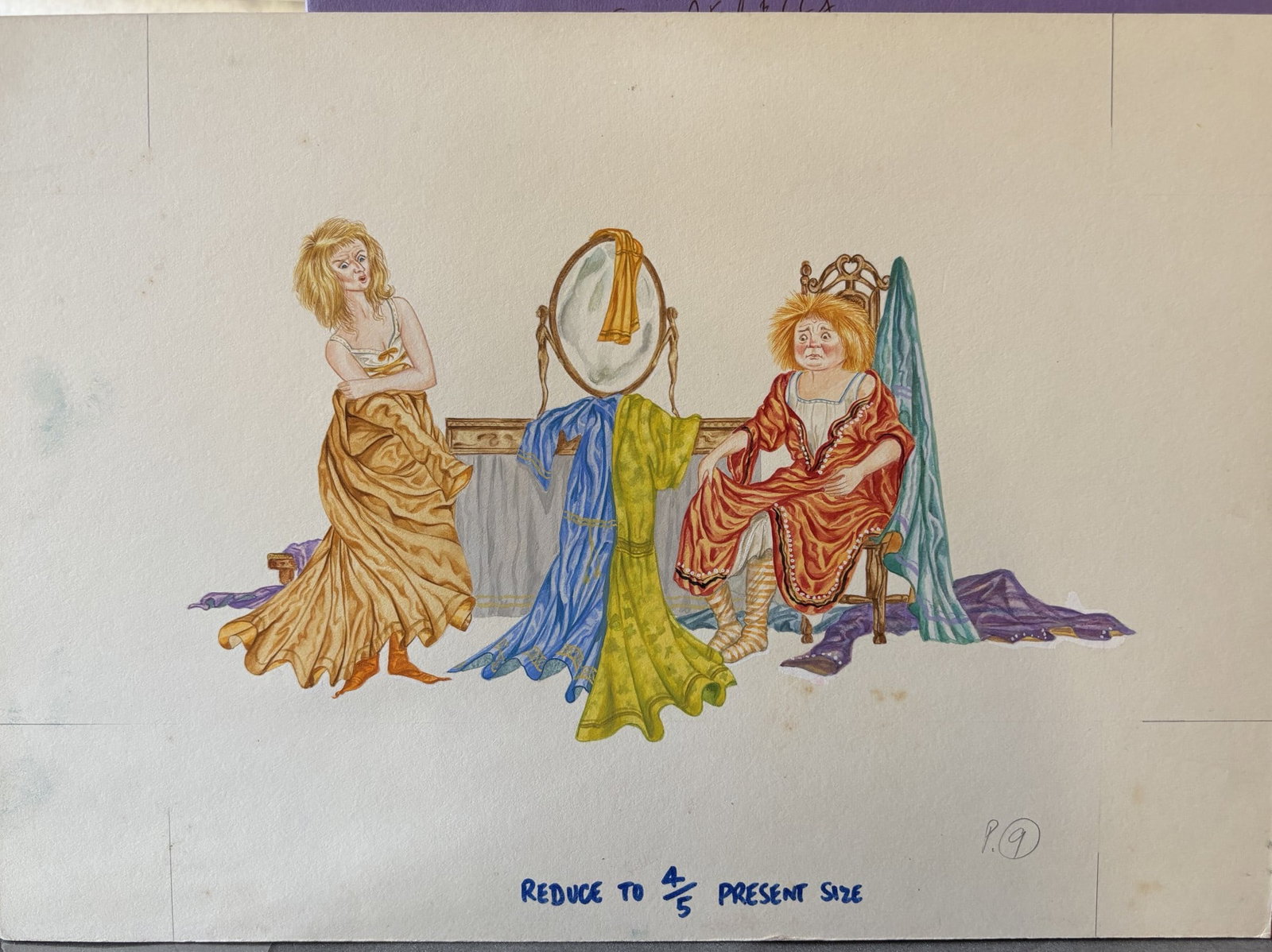 Original Artwork For Cinderella Book 1970's Andrew Skilleter Free Post In UK: Title: Original Artwork For Cinderella Book 1970's Andrew Skilleter Free Post In UK Description: This is the original, hand painted artwork for this vintage classic printed in the 1970's. Each