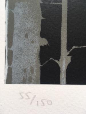 Logan Hicks (b.1971 ) Sunset Apartment Complex, Screen Print, Early Limited Ed, Black Rat Press 2... - 4