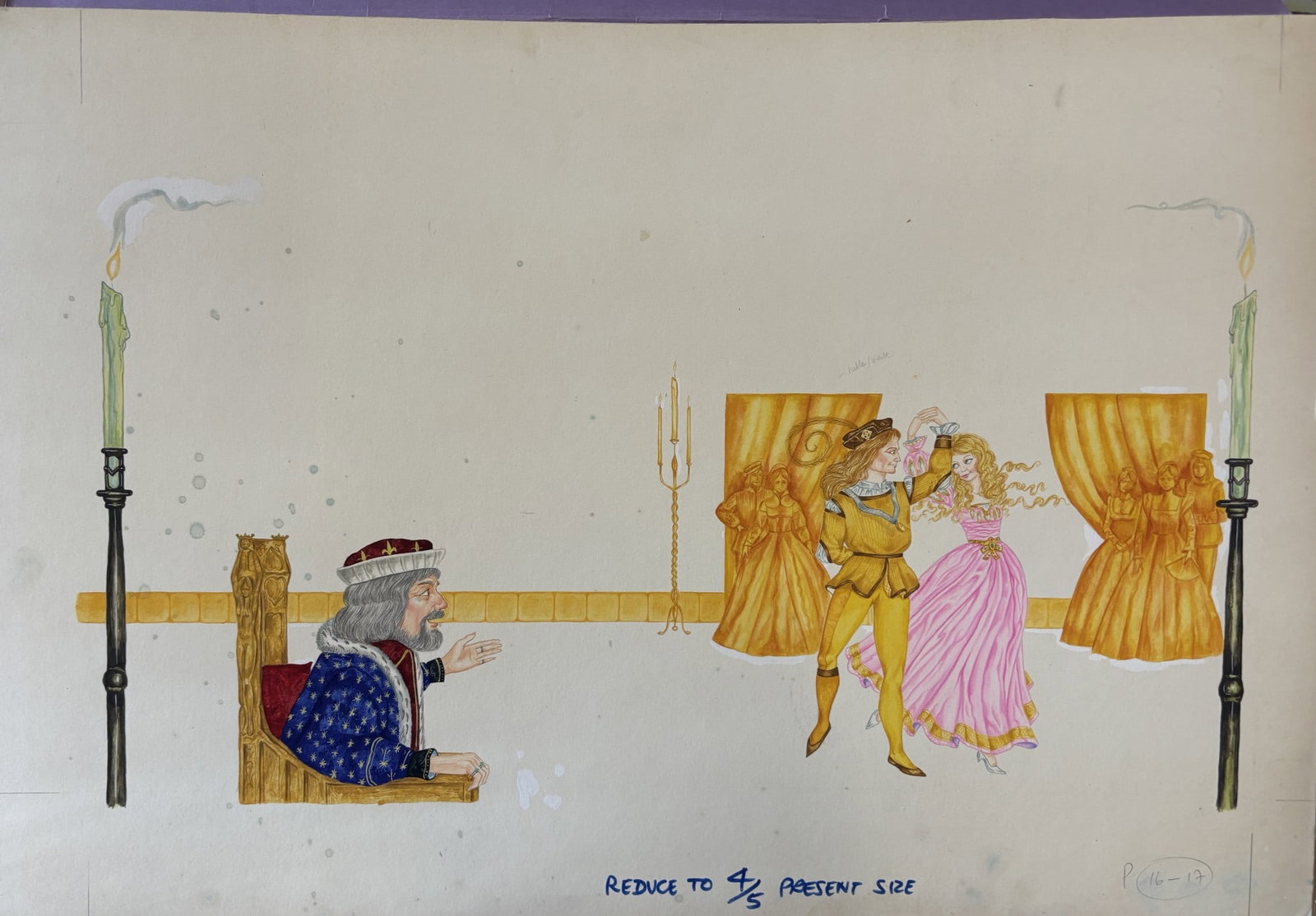 Original Artwork For Cinderella Book 1970's Andrew Skilleter Free Post In UK: Title: Original Artwork For Cinderella Book 1970's Andrew Skilleter Free Post In UK Description: This is the original, hand painted artwork for this vintage classic printed in the 1970's. Each