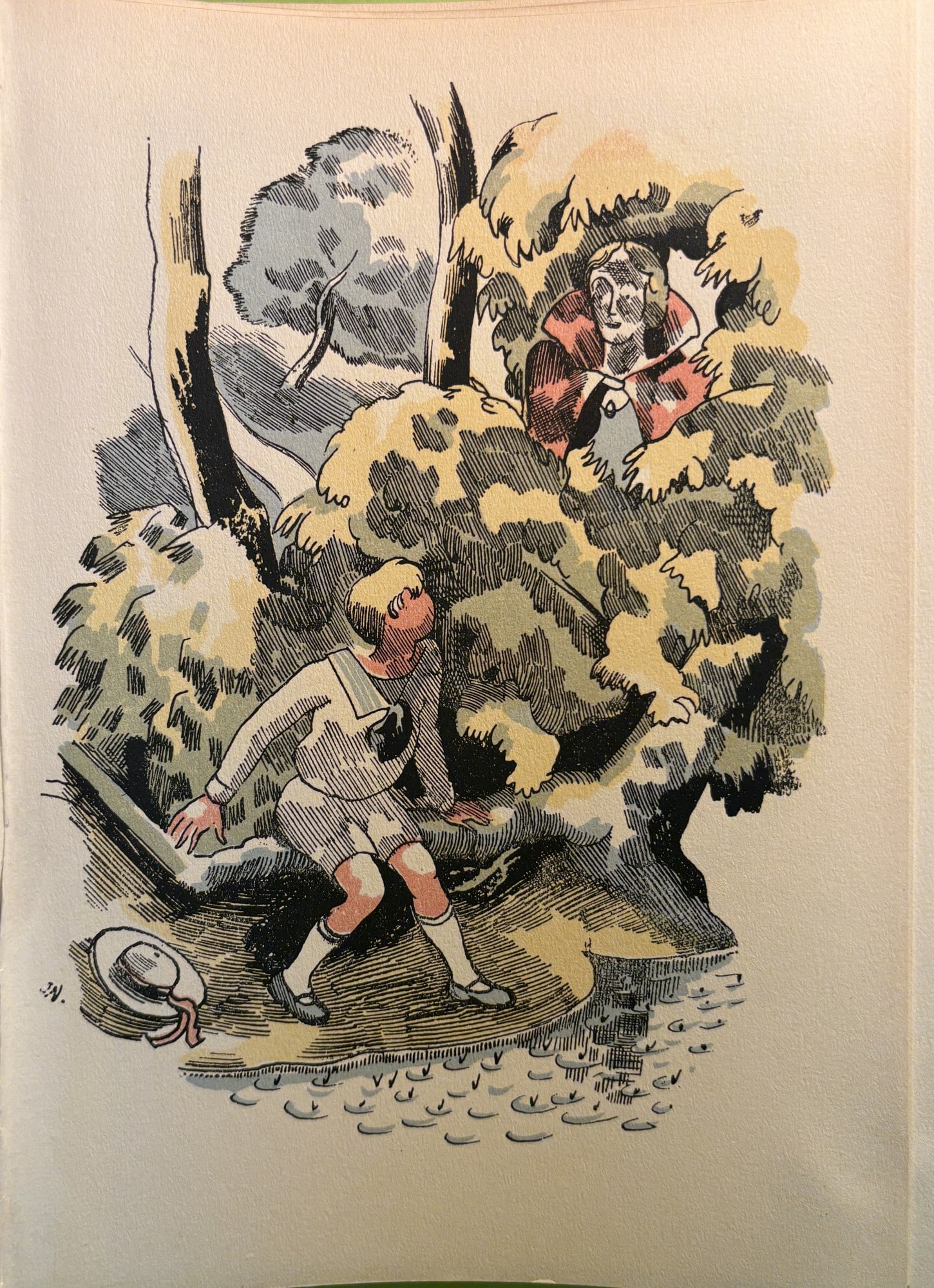 Vintage 1931 Original John Nash Lithograph Free UK Post. Matted: Title: Vintage 1931 Original John Nash Lithograph Free UK Post. Matted Description: This is an original Lithograph , plate signed measuring 23 x 16 cm and comes in professionally cut mount ,